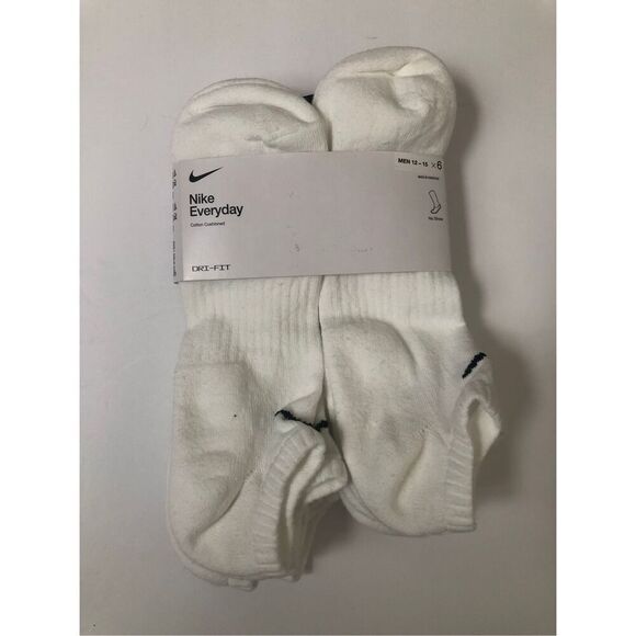Nike Everyday Cushion No Show Socks Men’s Size 12-15 - Picture 1 of 4